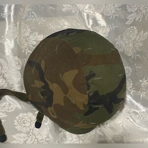 U S Military Infantry Standard Helmet, 3.1 lbs.- 4.2 lbs. Chin Strap ~ Vintage